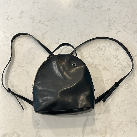 Kate Spade Sloan Backpack Medium Black - Picture 4 of 16